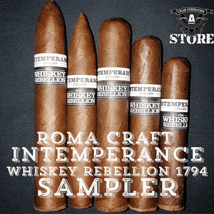 RoMa Craft Intemperance Whiskey Rebellion 1794 Sampler - Cigar Federation