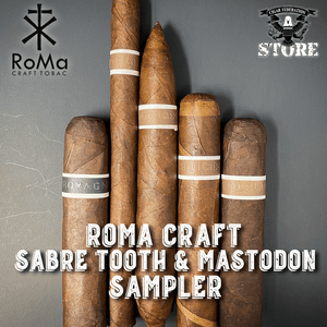 RoMa Craft SABRE TOOTH & MASTODON SAMPLER - Cigar Federation