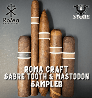 RoMa Craft SABRE TOOTH & MASTODON SAMPLER - Cigar Federation
