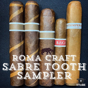 RoMa Craft Sabre Tooth Sampler - Cigar Federation