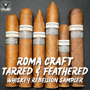 RoMa Craft TARRED & FEATHERED Whiskey Rebellion SAMPLER - Cigar Federation