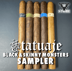 TATUAJE BLACK & SKINNY MONSTERS SAMPLER - Cigar Federation