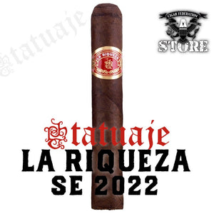 TATUAJE LA RIQUEZA SE 2022 - Cigar Federation