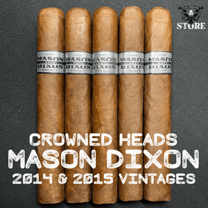 VINTAGE Crowned Heads Mason Dixon Project 2014 & 2015 - Cigar Federation